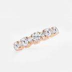 GWA069 - Additional Image 1 for  2 3/4 ctw Round Lab Grown Diamond Eternity Band - 3.7mm Width