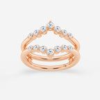 GWA070 - product video for 1/2 ctw Round Lab Grown Diamond Floating Ring Enhancer