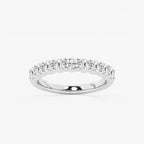 GWA071 - product video for 1 ctw Round Lab Grown Diamond Nine Stone Shared Prong Anniversary Band