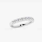 GWA071 - Additional Image 1 for  1 ctw Round Lab Grown Diamond Nine Stone Shared Prong Anniversary Band