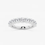 GWA071 - product video for 2 ctw Round Lab Grown Diamond Nine Stone Shared Prong Anniversary Band