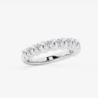 GWA071 - Additional Image 1 for  2 ctw Round Lab Grown Diamond Nine Stone Shared Prong Anniversary Band