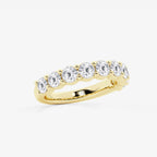 GWA071 - Additional Image 1 for  2 ctw Round Lab Grown Diamond Nine Stone Shared Prong Anniversary Band
