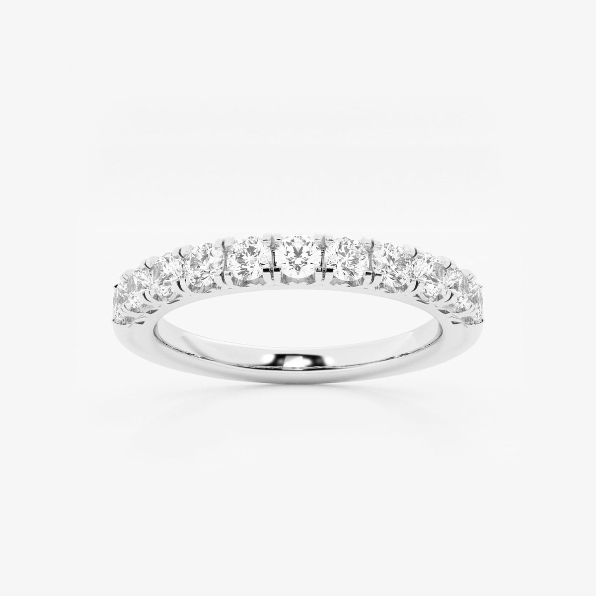 GWA077 - 1/2 ctw Round Lab Grown Diamond Eleven-Stone Wedding Band