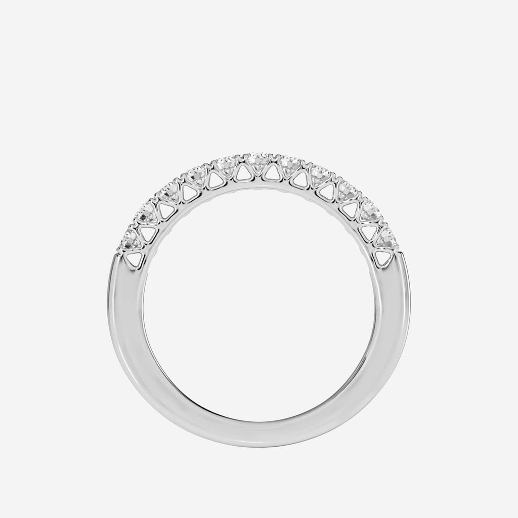 GWA077 - Additional Image 1 for  1/2 ctw Round Lab Grown Diamond Eleven-Stone Wedding Band