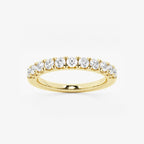 GWA077 - product video for 1/2 ctw Round Lab Grown Diamond Eleven-Stone Wedding Band