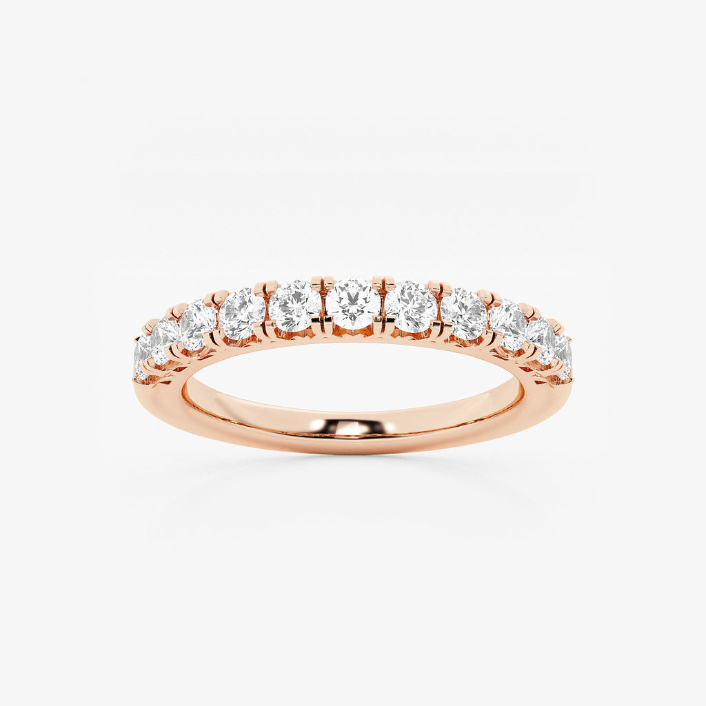GWA077 - product video for 1/2 ctw Round Lab Grown Diamond Eleven-Stone Wedding Band