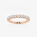 GWA077 - product video for 1/2 ctw Round Lab Grown Diamond Eleven-Stone Wedding Band