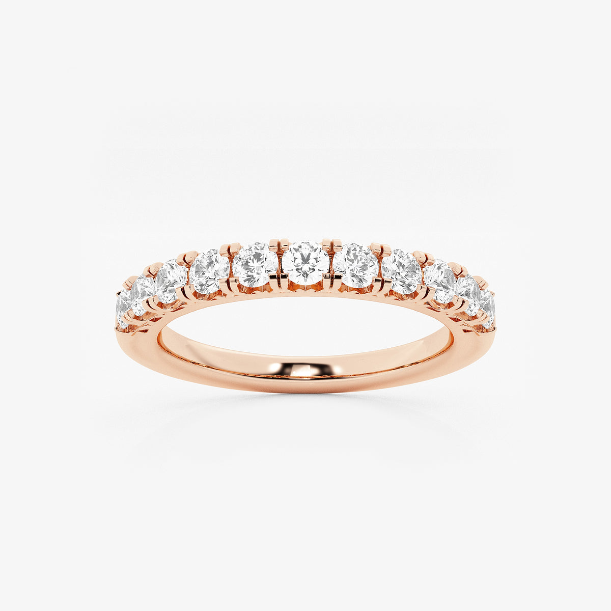 GWA077 - product video for 1/2 ctw Round Lab Grown Diamond Eleven-Stone Wedding Band