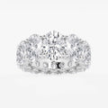 GWA081 - 10 2/3 ctw Oval Lab Grown Diamond Graduated Eternity Band