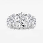 GWA081 - 10 2/3 ctw Oval Lab Grown Diamond Graduated Eternity Band