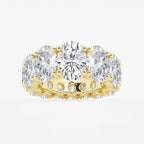 GWA081 - product video for 10 2/3 ctw Oval Lab Grown Diamond Graduated Eternity Band