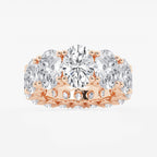 GWA081 - product video for 10 2/3 ctw Oval Lab Grown Diamond Graduated Eternity Band