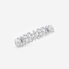 GWA083 - Additional Image 1 for  3 5/8 ctw Alternating Heart Lab Grown Diamond Eternity Band - 4.3mm Width