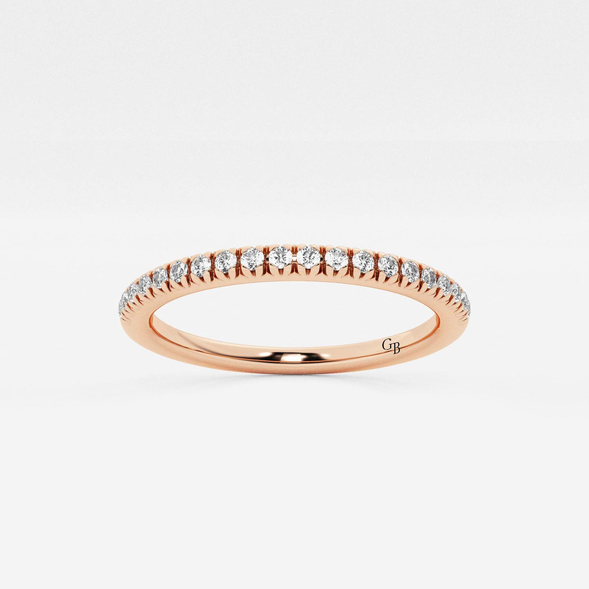 GWA086 - 1/2 ctw Round Lab Grown Diamond Wedding Band