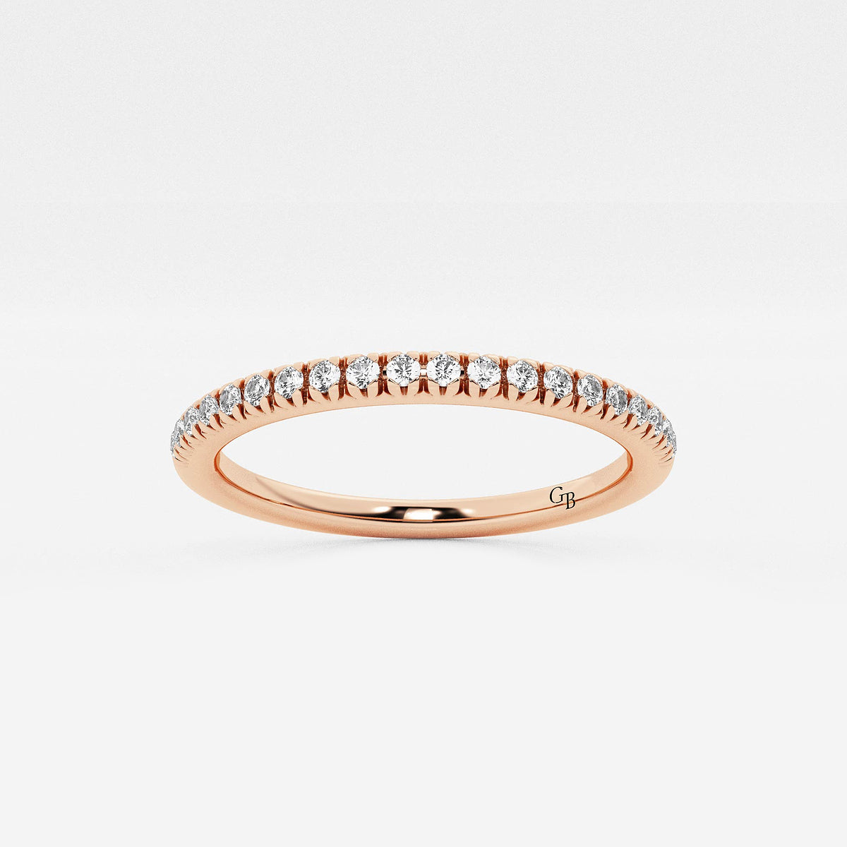 GWA086 - product video for 1/2 ctw Round Lab Grown Diamond Wedding Band
