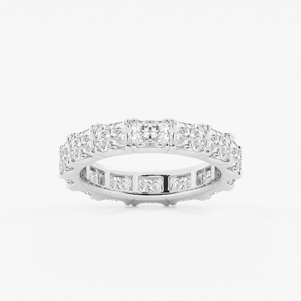 GWA089 - product video for 4 ctw Radiant Lab Grown Diamond East-West Eternity Band - 3.7mm Width