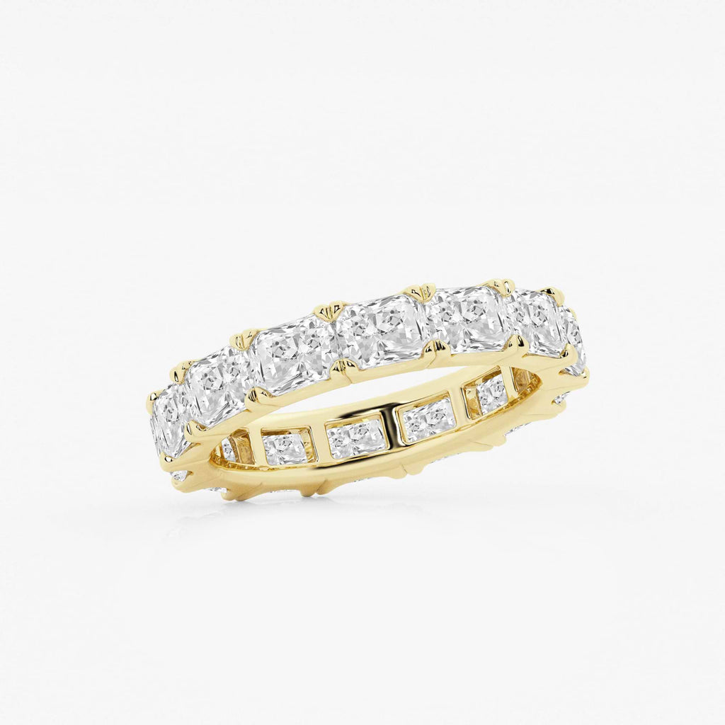 GWA089 - Additional Image 1 for  4 ctw Radiant Lab Grown Diamond East-West Eternity Band - 3.7mm Width