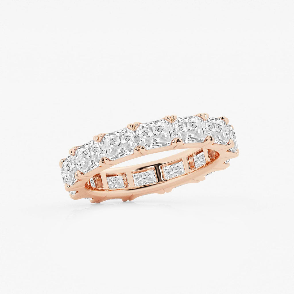 GWA089 - Additional Image 1 for  4 ctw Radiant Lab Grown Diamond East-West Eternity Band - 3.7mm Width