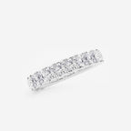 GWA091 - Additional Image 1 for  3 ctw Princess Lab Grown Diamond Eternity Band - 3.1mm Width