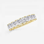 GWA091 - Additional Image 1 for  4 ctw Princess Lab Grown Diamond Eternity Band - 3.8mm Width