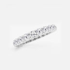 GWA092 - Additional Image 1 for  2 ctw U shaped Round Lab Grown Diamond Eternity Band - 3mm Width