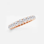 GWA092 - Additional Image 1 for  2 ctw U shaped Round Lab Grown Diamond Eternity Band - 3mm Width