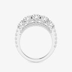 GWA093 - Additional Image 1 for  3 ctw Round Lab Grown Diamond Five-Stone Anniversary Band