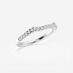 GWA094 - Additional Image 1 for  1/4 ctw Round Lab Grown Diamond Micro Pave Wedding Band