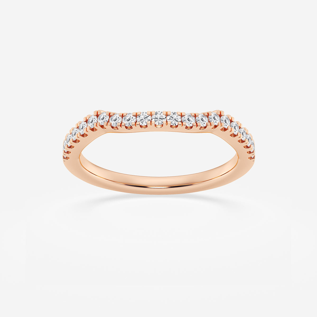 GWA094 - product video for 1/4 ctw Round Lab Grown Diamond Micro Pave Wedding Band
