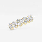 GWA097 - Additional Image 1 for  2 1/2 ctw Garland Round Lab Grown Diamond Eternity Band - 5.3mm Width