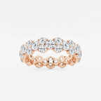 GWA097 - product video for 2 1/2 ctw Garland Round Lab Grown Diamond Eternity Band - 5.3mm Width