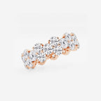 GWA097 - Additional Image 1 for  4 ctw Garland Round Lab Grown Diamond Eternity Band - 6.2mm Width