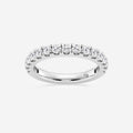 GWA098 - 3/4 ctw Round Lab Grown Diamond Split Prong Wedding Band