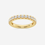 GWA098 - product video for 3/4 ctw Round Lab Grown Diamond Split Prong Wedding Band