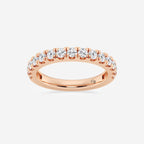 GWA098 - product video for 3/4 ctw Round Lab Grown Diamond Split Prong Wedding Band