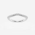 GWA099 - 1/4 ctw Round Lab Grown Diamond Contour Wedding Band