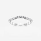 GWA099 - product video for 1/4 ctw Round Lab Grown Diamond Contour Wedding Band