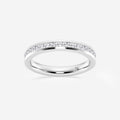 GWA103 - 1/3 ctw Round Lab Grown Diamond Channel Wedding Band