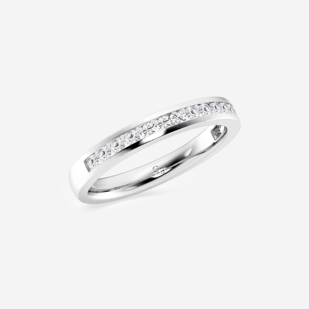 GWA103 - Additional Image 1 for  1/3 ctw Round Lab Grown Diamond Channel Wedding Band