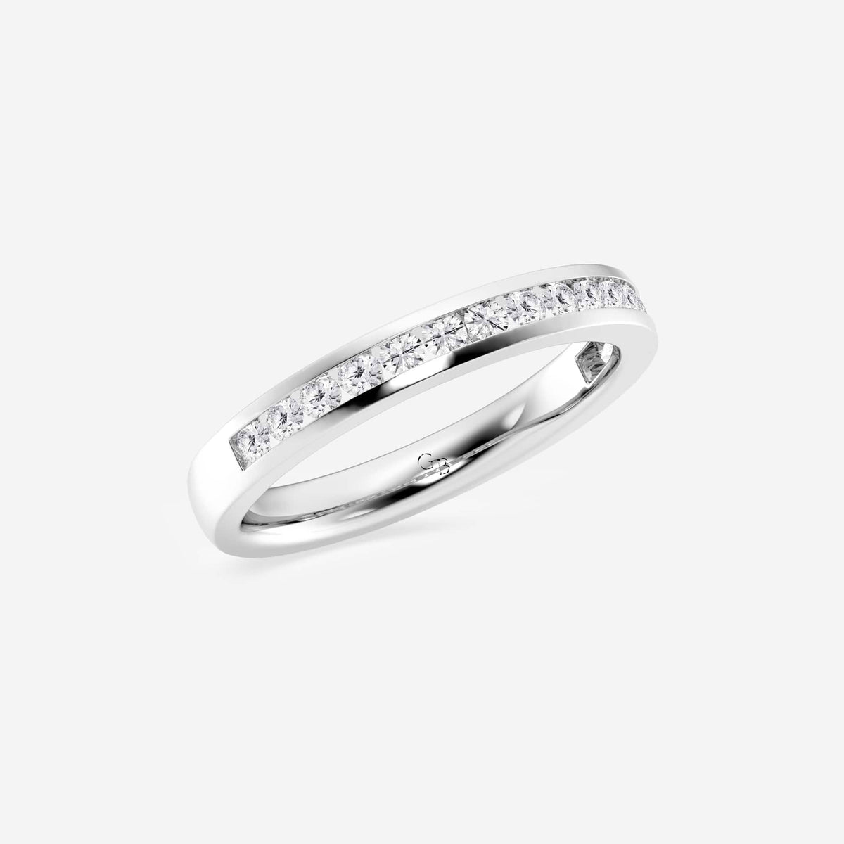 GWA103 - Additional Image 1 for  1/3 ctw Round Lab Grown Diamond Channel Wedding Band