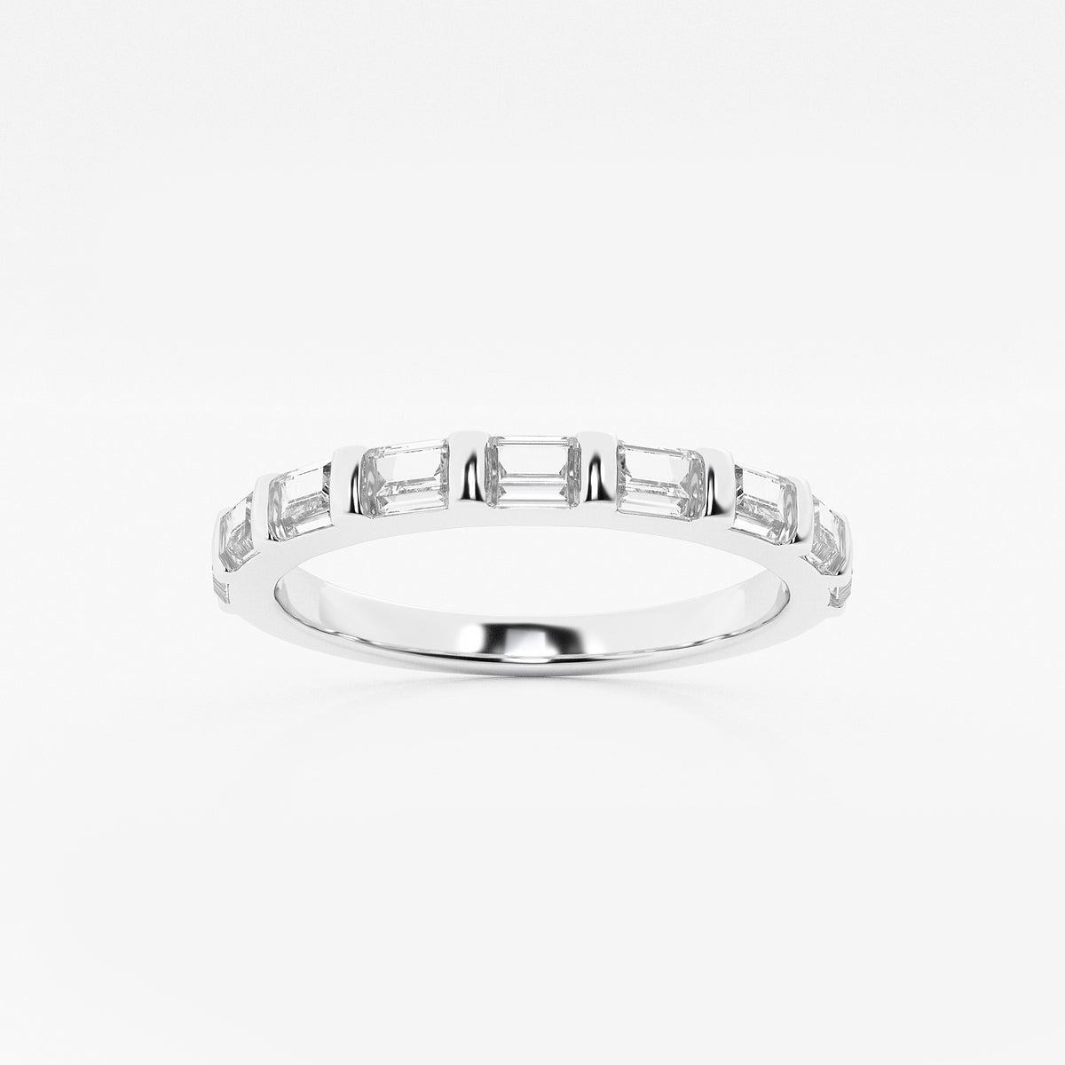 GWA104 - product video for 1/3 ctw Baguette Lab Grown Diamond Wedding Band