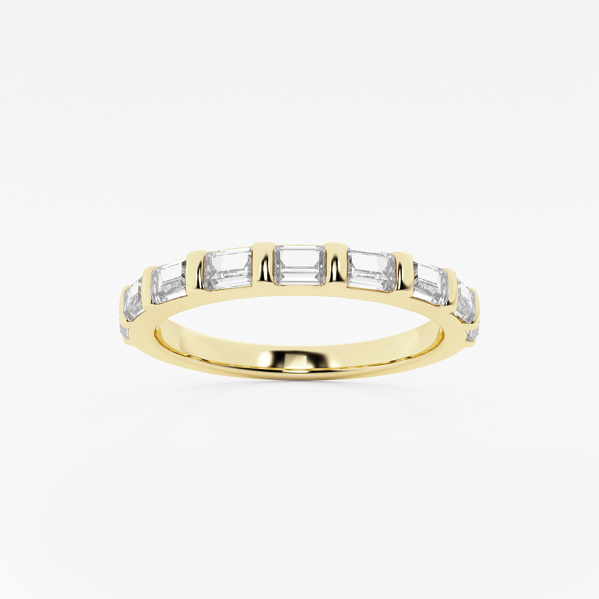 GWA104 - product video for 1/3 ctw Baguette Lab Grown Diamond Wedding Band