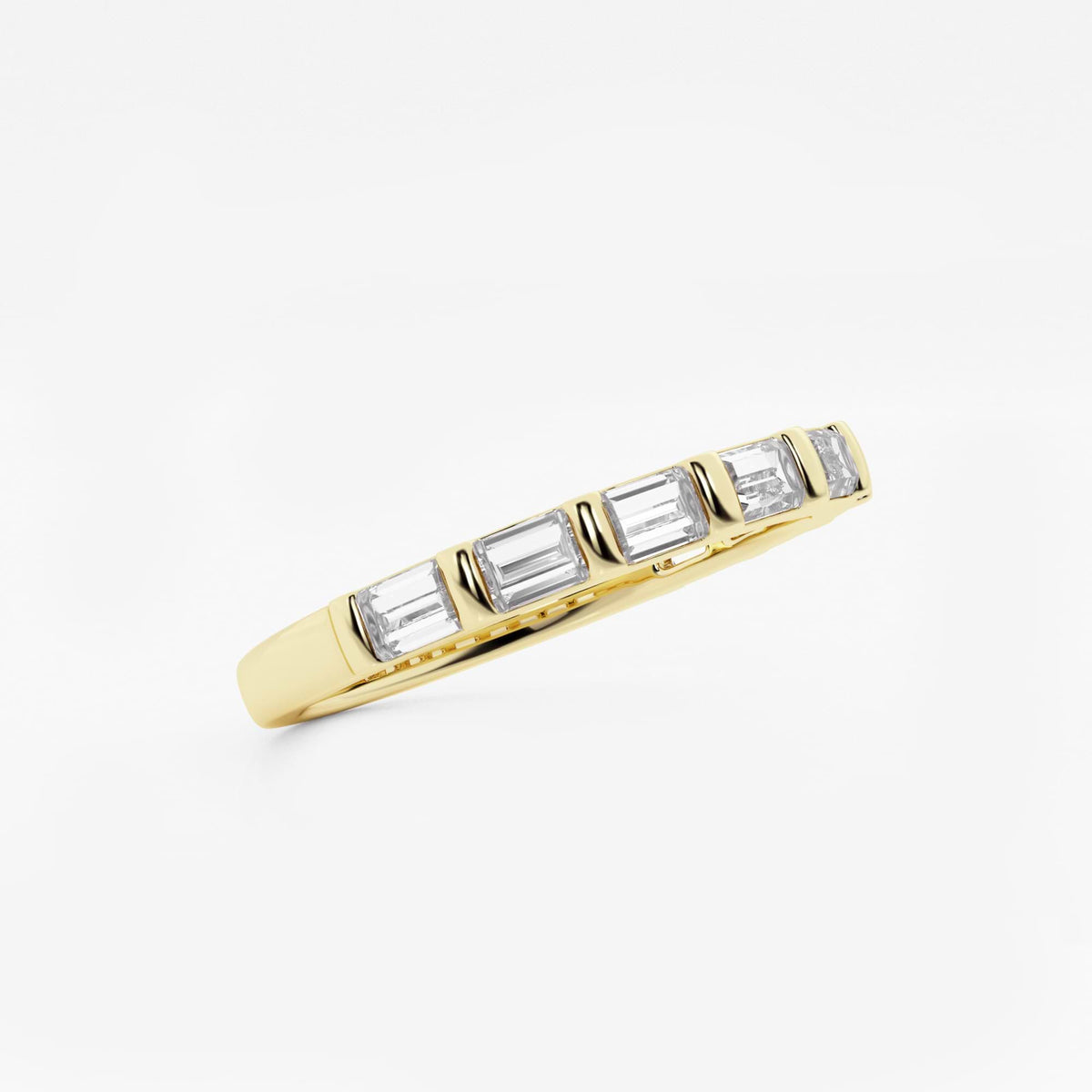 GWA104 - Additional Image 1 for  1/3 ctw Baguette Lab Grown Diamond Wedding Band