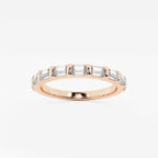GWA104 - product video for 1/3 ctw Baguette Lab Grown Diamond Wedding Band