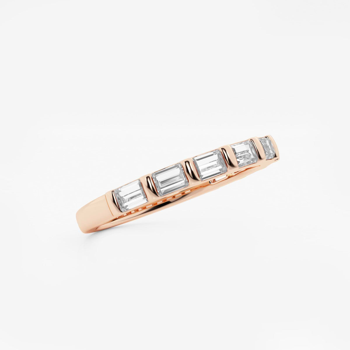 GWA104 - Additional Image 1 for  1/3 ctw Baguette Lab Grown Diamond Wedding Band