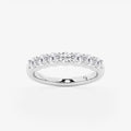 GWA105 - 1 ctw Round Lab Grown Diamond Seven Stone Shared Prong Anniversary Band