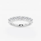 GWA105 - product video for 2 ctw Round Lab Grown Diamond Seven Stone Shared Prong Anniversary Band