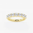 GWA105 - product video for 2 ctw Round Lab Grown Diamond Seven Stone Shared Prong Anniversary Band
