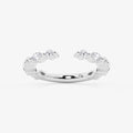 GWA106 - 3/4 ctw Marquise and Round Lab Grown Diamond Nesting Wedding Band